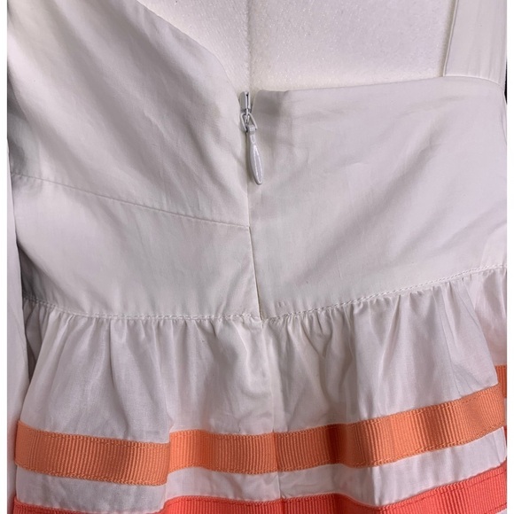 Paper London Laura Rainbow Stripes Sleeveless Tiered Sundress Tie Strap Casual - Picture 7 of 11